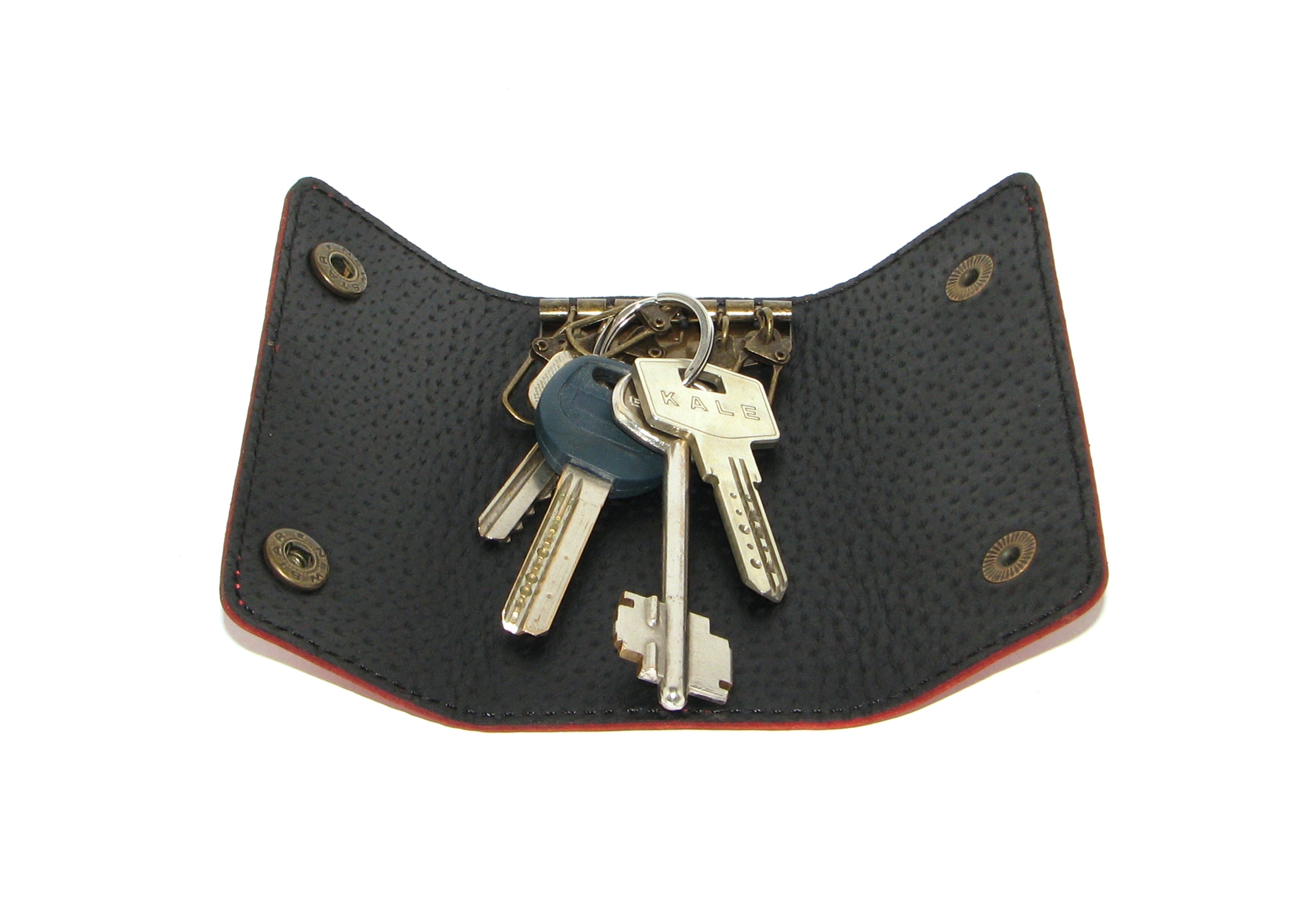 Подарунковий набір DNK Leather №3 (портмоне + Ключниця) червоний Подарунковий набір DNK Leather №3 (портмоне + Ключниця) червоний